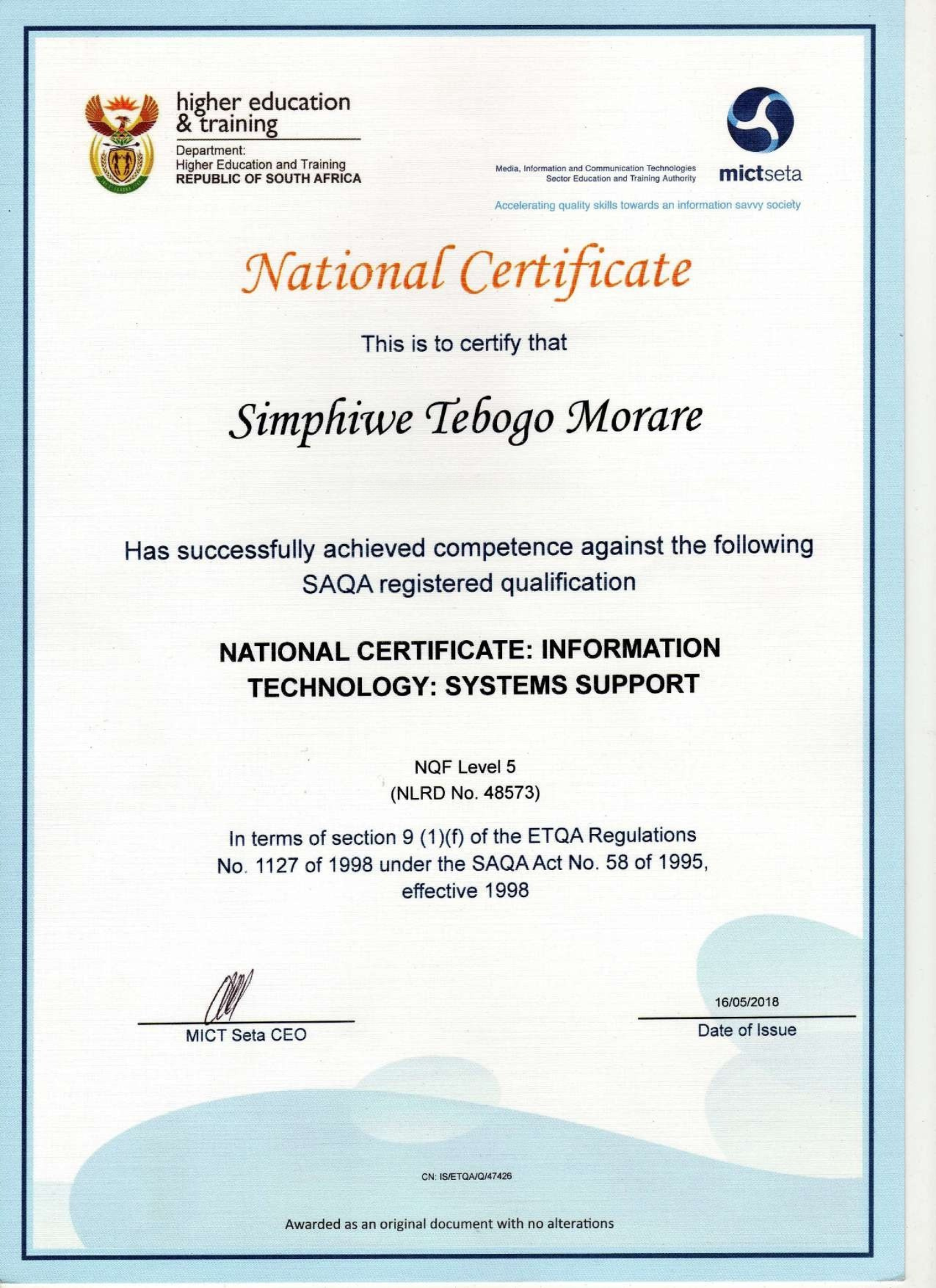 IT-National-Certificate