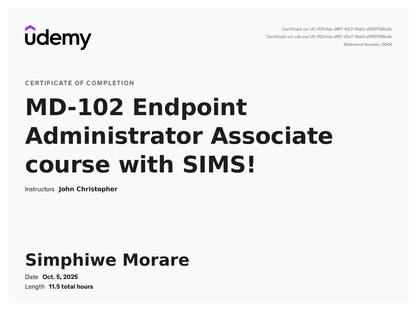 MD-102 Endpoint Administrator Associate